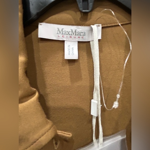 MAX MARA Lampo Button Front Jersey Large NWT - Picture 4 of 7